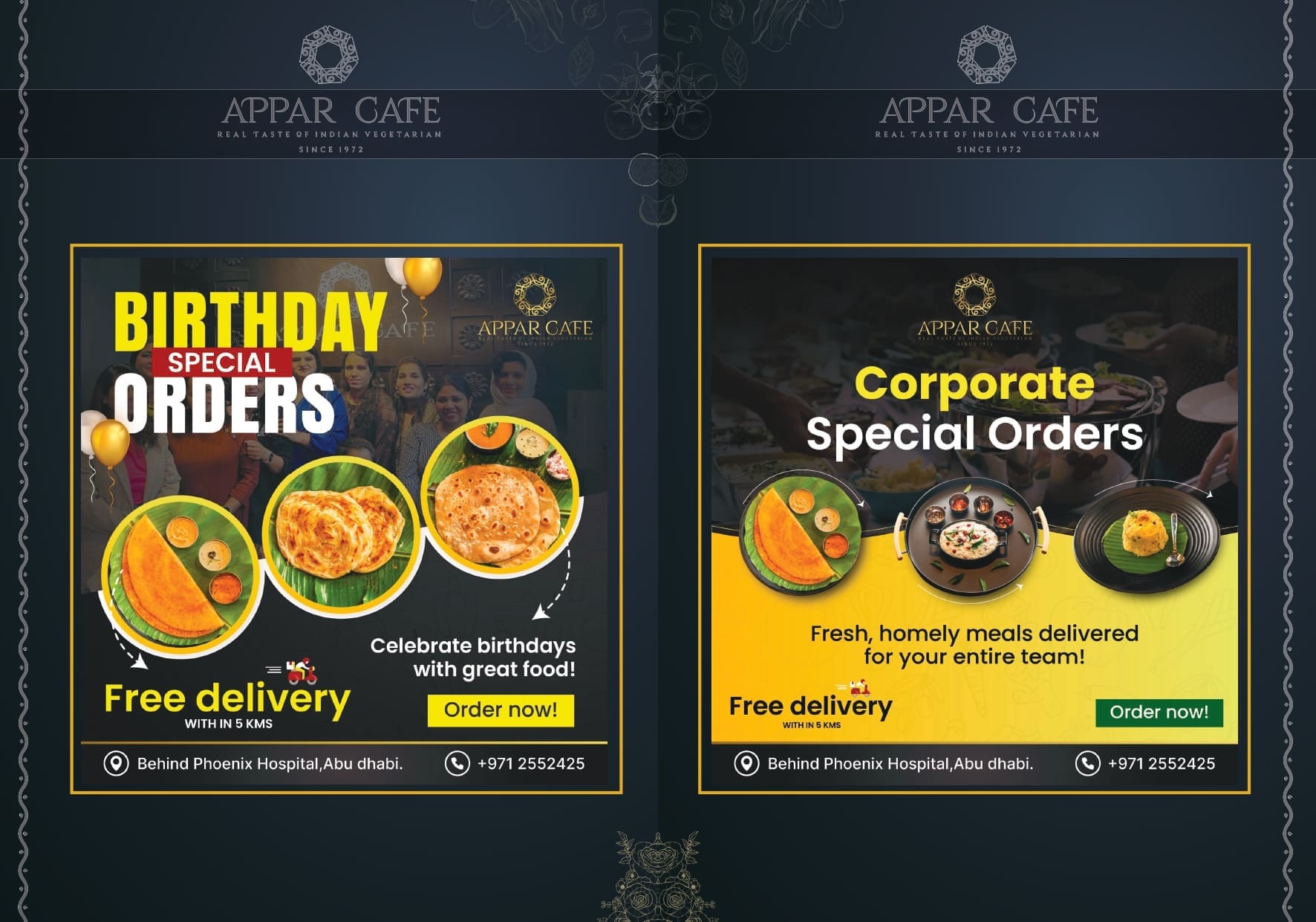 Birthday & Corporate Orders
